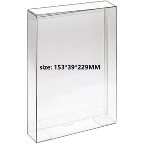 10PCS Protector Case Clear Plastic Protective Box Sleeve Display Box Compatible for Star Wars Black Series 6 Inch Figures