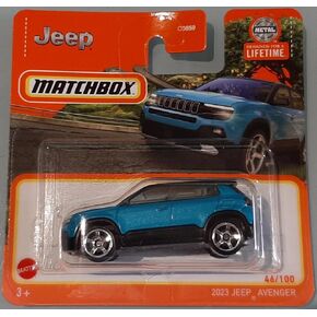 Matchbox 2024-2023 Jeep Avenger [Metalflake Aqua Blue] Blue 46/100