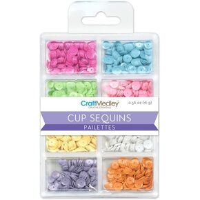 Imports 7mm Cup Sequins, 0.56-Ounce, Baby