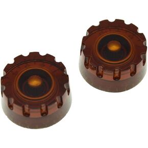 KAISH Pack of 4 American Spec LP Guitar Knurled Speed Dial Knobs 24 Fine Spline Control Knobs for Les Paul with CTS Split Shaft Pots Black