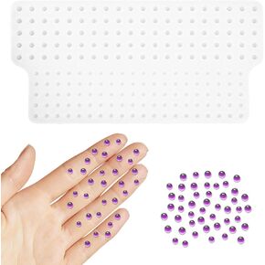 Cute Mini Three Quarters of a Bead Shape Resin Silicone DIY Flatback Rhinestones Beads Mold Epoxy Casting Mold for DIY Micro Resin Dollhouse House Landscape Decor Crafts Nails Face Art