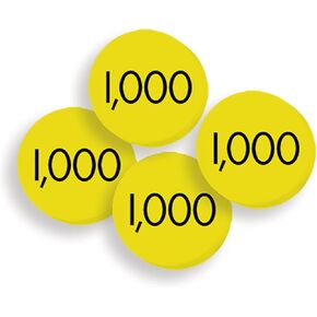 MESSINTION MATH ™ 100 آلاف أقراص قيمة مكان (TCR626653)