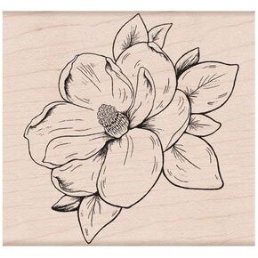 Arts Hero Woodblock Stamps Flowing Nasturtium