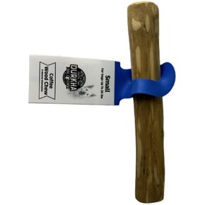 Durkha Coffee Wood Phems-مضغ الكلاب الطبيعية ، نباتي ، طويل الأمد ، متينة وخالية من المضافات الضارة-كبيرة