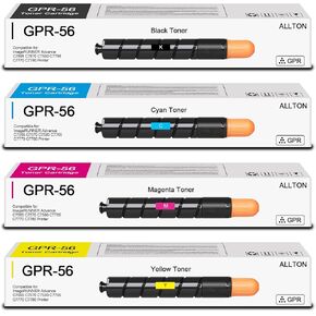 GPR-61 GPR61 خرطوشة الحبر الأسود 3763C003AA ، استبدال خرطوشة الحبر لـ Canon Imagerunner DX C5840I C5850I C5860I C5870I (1 pack)