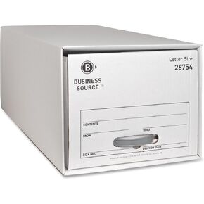 Business Source Drawer Storage Boxes
