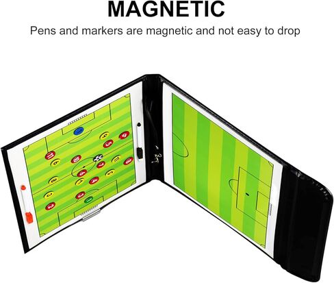 LEAP Football Coach Board Folding Portable Board with Magnets & Dry Erase in Kuwait