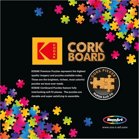 Roseart - Kodak Premium Cork - Lakeside Home - 1000 قطعة بانورامزو للألغاز للبالغين in Saudi Arabia
