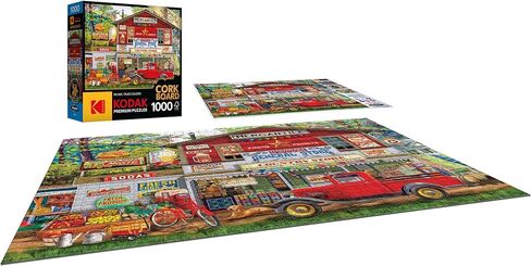 Roseart - Kodak Premium Cork - Lakeside Home - 1000 قطعة بانورامزو للألغاز للبالغين in Saudi Arabia