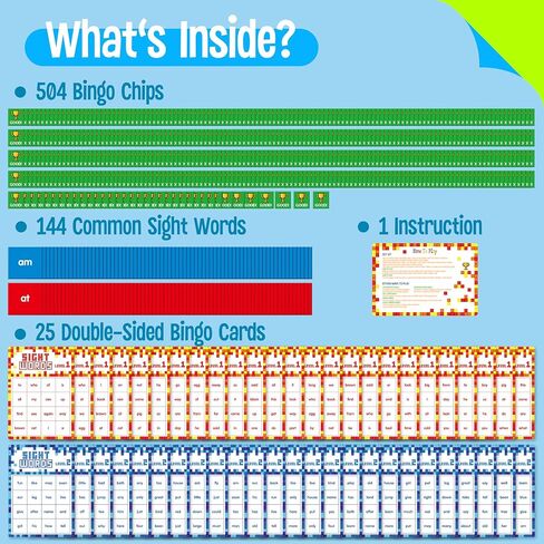 SpriteGru Christmas Bingo Game, 25PCS Bingo Board Game, 2-25 Players Bingo Game Set for Teenager or Adults Xmas Party, Fun Interesting Activity Winter Party Supplies in Kuwait