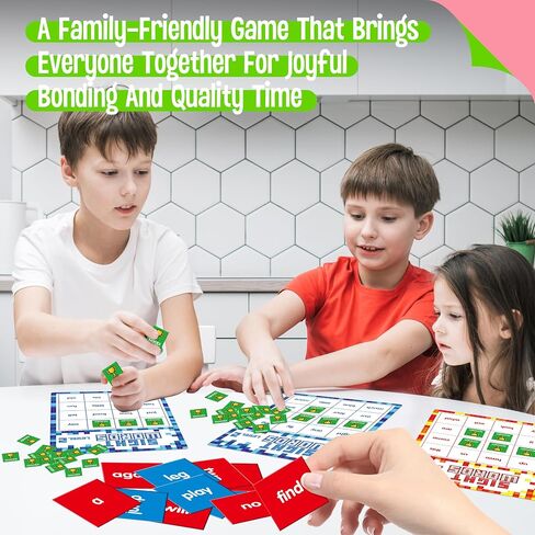 SpriteGru Christmas Bingo Game, 25PCS Bingo Board Game, 2-25 Players Bingo Game Set for Teenager or Adults Xmas Party, Fun Interesting Activity Winter Party Supplies in Kuwait