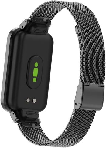 متوافق مع Xiaomi Redmi Smart Band Pro Strap، Redmi Smart Band Pro الفولاذ المقاوم للصدأ استبدال المعادن العصابات الأشرطة ملحقات حزام الساعة لسوار Xiaomi Redmi Smart Band Pro in Kuwait