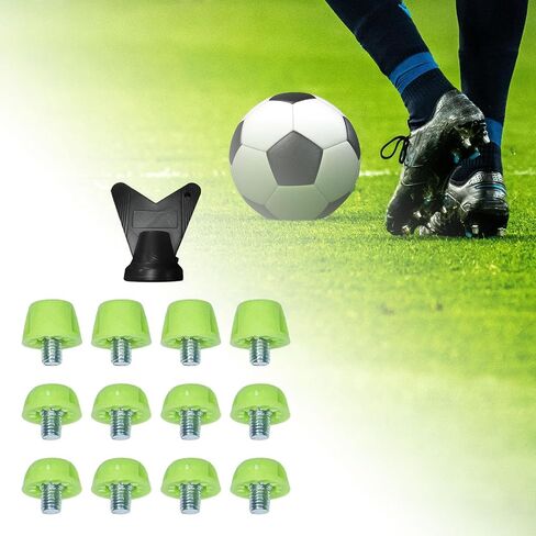 Amagogo 12x Soccer Studs Replacement Spikes Screw in 7mm 10mm Professional Football Shoe Spikes Rugby Studs for Indoor Outdoor Sports in Kuwait