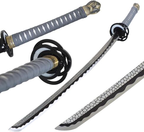 Bowen Elden Ring Sword Rivers of Blood Katana Sword Carbon Steel 41inches Hand Forged moonveil Samurai Sword Real Metal 1:1 Replica Elden Ring Game Weapon Cosplay Prop Collection Gift for Men in Saudi Arabia