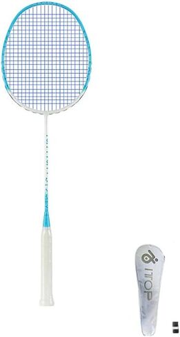 pre-Strung Carbon Fiber Badminton Racket 2.78oz Super Lightweight Badminton Racque for Outdoor Backyards Gym Park Playground Sports in Saudi Arabia