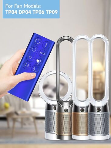 جهاز تحكم عن بعد بديل جديد مناسب لمروحة مكتب دايسون TP04 TP06 TP09 DP04 TP4B 969154-05 Pure Cool لتنقية الهواء (فضي) in Saudi Arabia