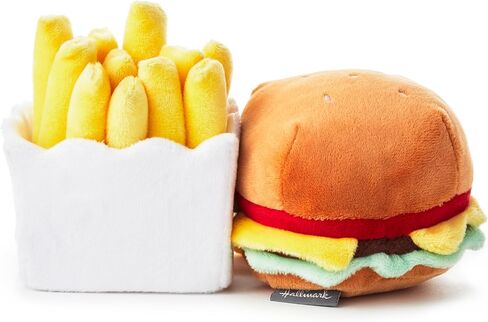 Hallmark Better Together Magnetic Plush (Hamburger and Fries) 5" Stuffed Toys, Easter Gifts for Kids in Kuwait
