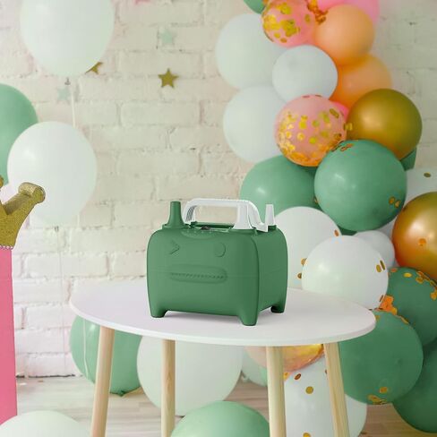 OWill Balloon Pump Electric, Multipurpose Balloon Inflator Electric Air Pump, Portable Dual Nozzle Balloons Air Pump Electric 600W Blow Machine for Party Decoration in Saudi Arabia