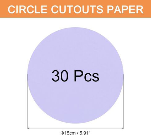 Meccanixity 30 PCS ورقة جولد دائرة صفراء ذهبية ، وقاطعات دائرية 8 بوصة 200gsm/75 رطل بطاقة دائرة ل Diy Classs Classroom Bulletin Decoration in Kuwait