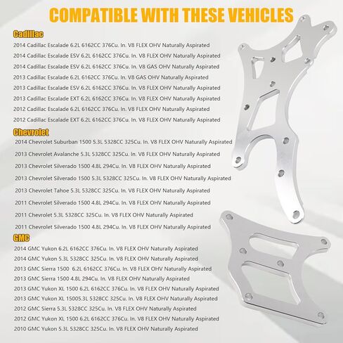 VVORHSBELL LS Air Conditioner Compressor Bracket Kit,Compatible with Sanden 508 LSX LS1 LS2 LS3 LS6 LS LQ4 LQ9 LS6 L92 L99 L33 LR4 Truck in Kuwait