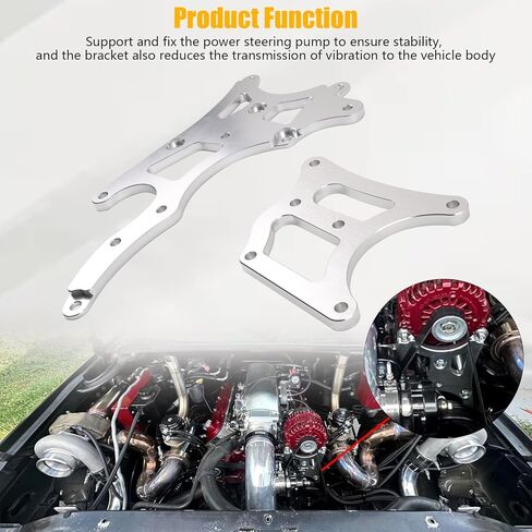 VVORHSBELL LS Air Conditioner Compressor Bracket Kit,Compatible with Sanden 508 LSX LS1 LS2 LS3 LS6 LS LQ4 LQ9 LS6 L92 L99 L33 LR4 Truck in Kuwait