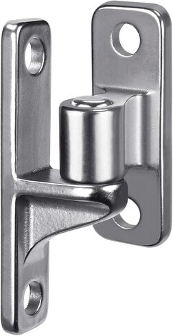 Cast Gate Hinges Heavy Duty, 304 Stainless Steel Wall Mount Gate Hinge with 5/8'' Pin, Durable Farm Gate Hinge, Non-Welded Fence Gate Hinge, Chain Link Fence Hinge, 2Pcs in Saudi Arabia