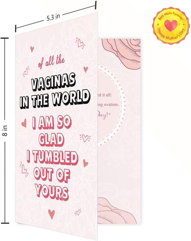 Mdroluru First Mothers Day Gifts for New Mom ، أفضل الهدايا لتوقع أمي ، بطاقة عيد الأم الأولى الفريدة من Baby ، أنت بطلي بالفعل! in Kuwait