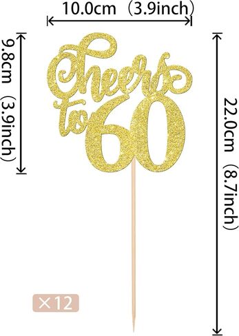 12 PCS Cheers to 21 Centerpiece Sticks Double Sided Glitter 21st Birthday Cake Toppers Number 21 Centerpieces Table Flower Topper Decorations for 21st Birthday Party Centerpiece Supplies Black in Saudi Arabia