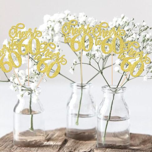 12 PCS Cheers to 21 Centerpiece Sticks Double Sided Glitter 21st Birthday Cake Toppers Number 21 Centerpieces Table Flower Topper Decorations for 21st Birthday Party Centerpiece Supplies Black in Saudi Arabia