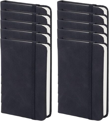 CRASPIRE Hardcover Suede Pocket Notebook 4.33 x 3 Inch Small Notebook Journals A7 Mini Notepad Tiny Lined Journal Notebook for Office Home School Writing Supplies 2pcs Green Pink in Kuwait