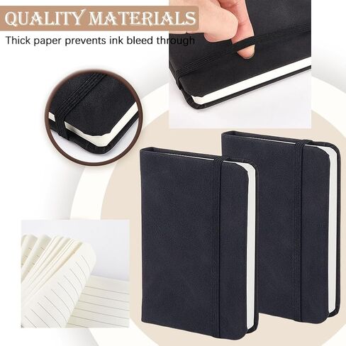 CRASPIRE Hardcover Suede Pocket Notebook 4.33 x 3 Inch Small Notebook Journals A7 Mini Notepad Tiny Lined Journal Notebook for Office Home School Writing Supplies 2pcs Green Pink in Kuwait