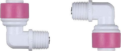 Check Valve (White) with Red Cap (Tube OD 3/8 inch, Straight Inline Check Valve) in Kuwait