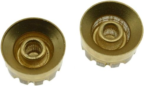 KAISH Pack of 4 American Spec LP Guitar Knurled Speed Dial Knobs 24 Fine Spline Control Knobs for Les Paul with CTS Split Shaft Pots Black in Kuwait