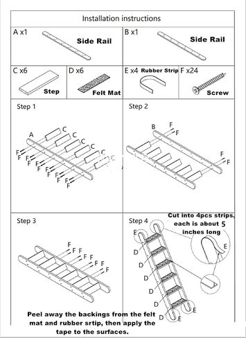 SHENGOCASE Solid Wood Wall Leaning Cat Ladder for Indoor Cats and Small Medium Dog, Stair Step for Window Bed, Wall Climbing Furniture (47.2") in Kuwait