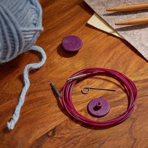 Knit Pro 126cm Single Cable to Make 150cm Interchangeable Needle in Saudi Arabia