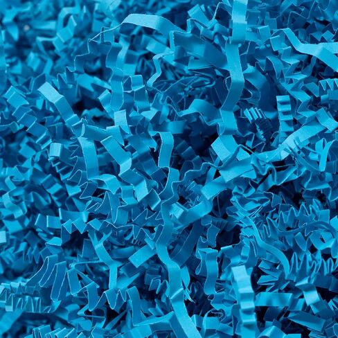 Mefleet 1 LB Crinkle Cut Paper Shred Filler Black Crinkle Paper Shredded Paper for Gift Box - Gift Basket Filler - Gift Box Stuffing for Christmas, Halloween Packaging Wrapping in Kuwait