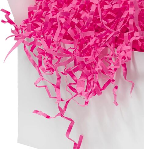 Mefleet 1 LB Crinkle Cut Paper Shred Filler Black Crinkle Paper Shredded Paper for Gift Box - Gift Basket Filler - Gift Box Stuffing for Christmas, Halloween Packaging Wrapping in Kuwait
