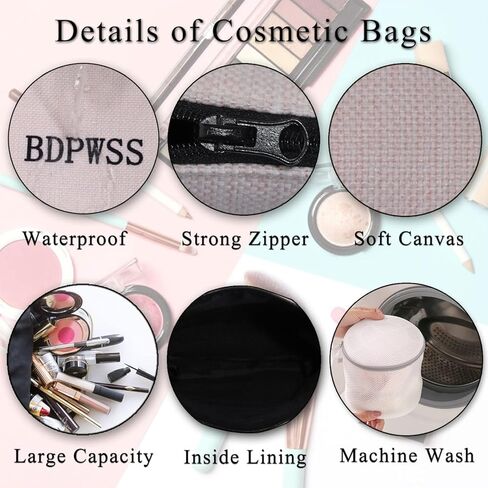 BDPWSS Sewing Makeup Bag Sewing Lover Gift Just a Girl Who Loves Sewing Funny Quilting Gift For Seamstresses Quilters Gift (Girl Loves Sewing) in Saudi Arabia