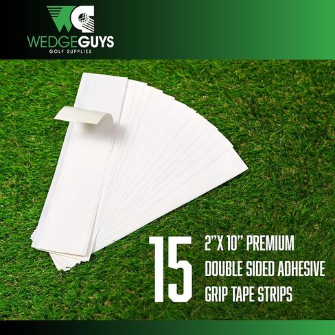Wedge Guys GLP Velvet Golf Grips 13 Pack with Deluxe Grip Kit | All Weather Performance with Tour Level Traction | in White/Black & Standard/Midsize in Kuwait