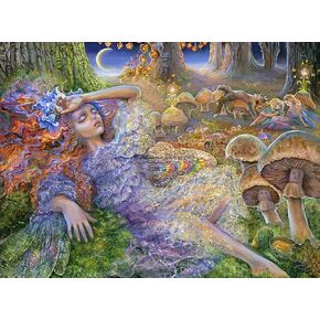Buffalo Games - Josephine Wall - Glitter - بعد كرة Faery - أحجية Jigsaw 1000 للبالغين - اللغز الصعبة مثالية لليالي اللعبة - الحجم النهائي هو 26.75 × 19.75