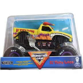 Monster Jam 1:24 Die Die Cast 2020 El Toro Loco ، Yellow