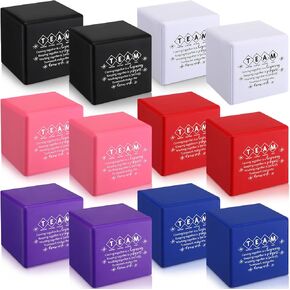 MEOOICK 12PCS TEAM ERTREMITION GIFT Bulk Square Square JULL FURIESE FORMEOK