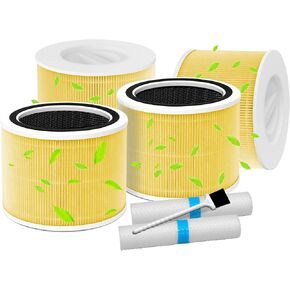Core 300 Pet Care Replacement Filter, Yellow(4 Packs)