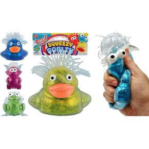 ja-ru squeeze goblins squishy glitter Animal (1 goblin protectort) Mini Sensory Squish Toys for Kids & Come and Boys & Girls. كرات تخفيف الإجهاد تململ. الحفلات السائبة تفضل جوائز الفصول الدراسية. 4348-1