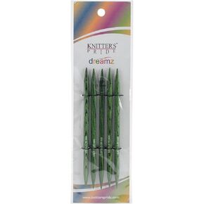 Knitter's Pride-Dreamz Double Pointles 5 "، حجم 9/5.5 ملم