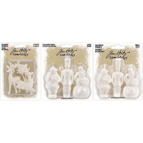 Bundle- Tim Holtz Idea-Ideo-Ideo-Christmas Landgated Forms Large ، Small and Reindeer 2023 release Th94361 Th94360 Th94359