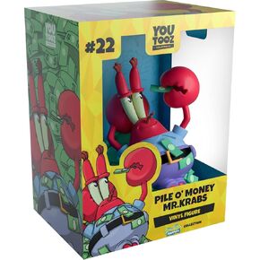 youtooz Spongebob Squarepants 4 "شخصية حزينة فينيل ، spongebob القابلة للتحصيل