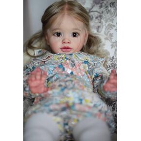 Angelbaby الحياة الحقيقية تولد من جديد دمية دمية TODDER فتاة 26 بوصة كبيرة لطيفة واقعية واقعية الطفل المواليد سيليكون ناعم على قيد الحياة دمية بيبي تولد يدويًا ألعاب الطفل المصنوعة يدويًا
