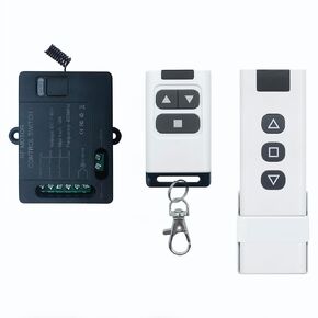 Forward and Reverse Remote Switch, DC7V-48V 10A Switch, Linear Actuator 12V Remote Switch, Control Distance up to 328 ft. for Linear Actuators, Motors and More. (TX28).
