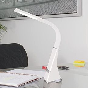 Ottlite Recharge LED Desk Lamp مع تقنية LED Clearsun - محمولة وقابلة للذات ومرنة - مصباح مهام سهل السفر مع بطارية قابلة لإعادة الشحن - للمنزل والقراءة والمكاتب والمساكن الكلية in Kuwait
